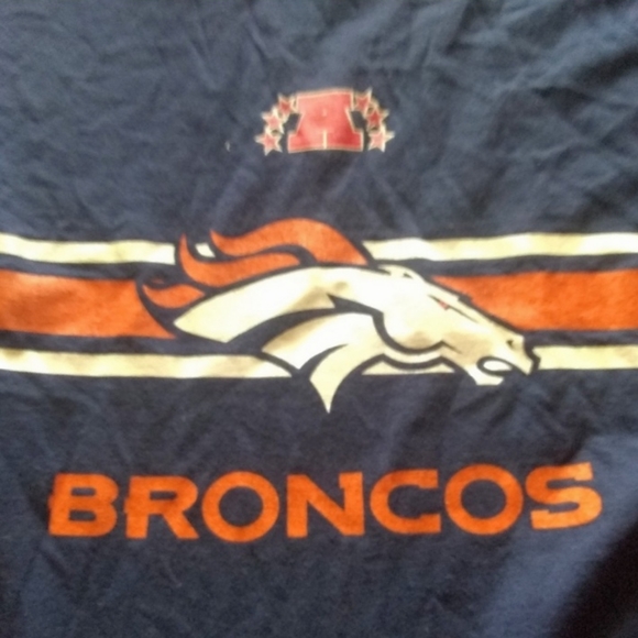 Men's large team apparel Denver broncos tee shirt - Picture 3 of 3